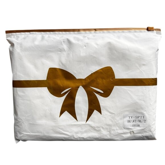 Shapewear High Waist Tummy Control Boyshorts 2-Pack Black White XL Compression - Picture 8 of 12